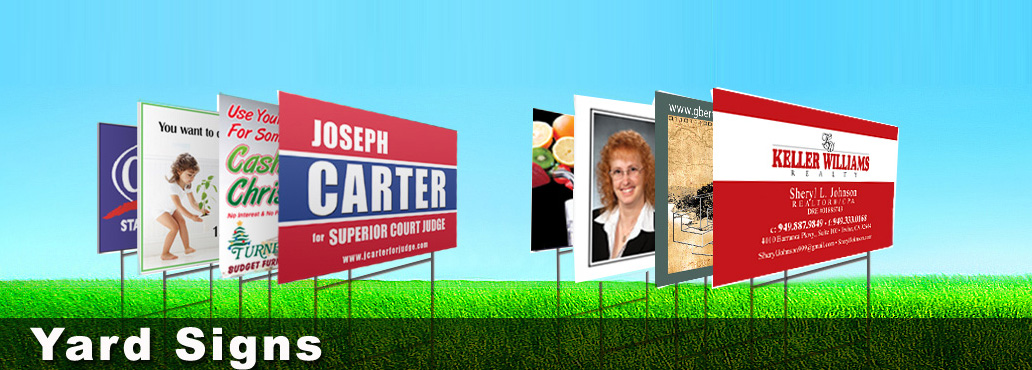 Yard Sign Printing Chula Vista